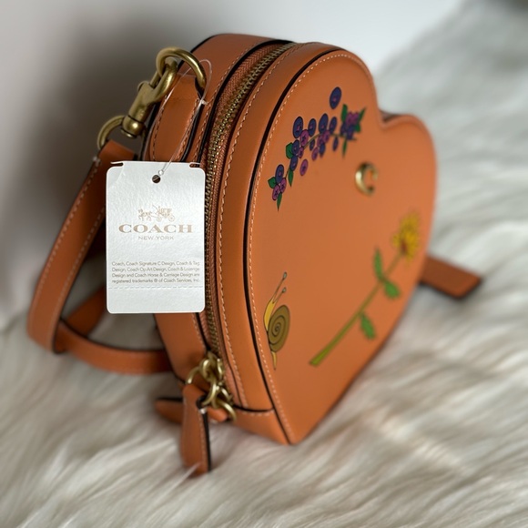 NWT💃Coach Coach X Observed By Us Heart Crossbody Bag - Picture 3 of 15